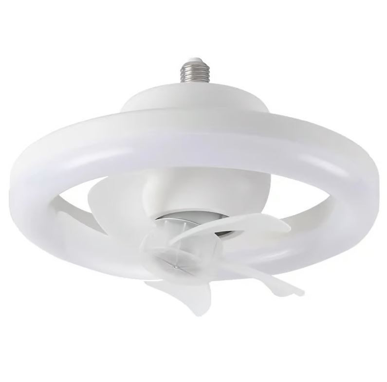 Moderný stropný ventilátor s LED svetlom